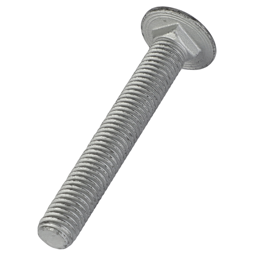 Болт с полукруглой головкой