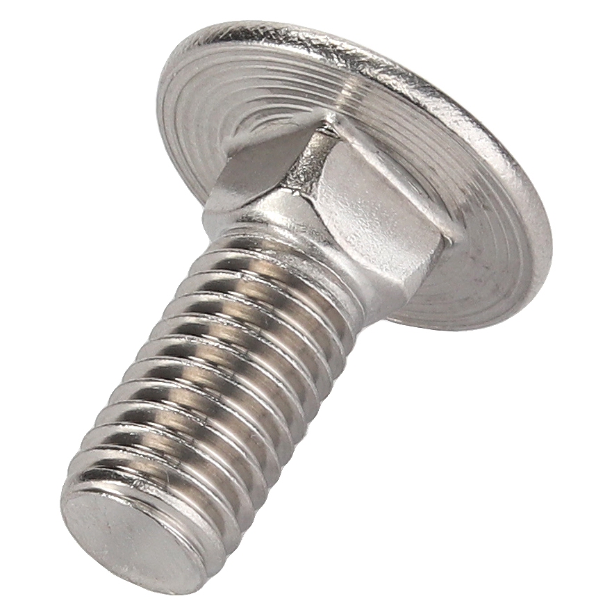 Болт с полукруглой головкой