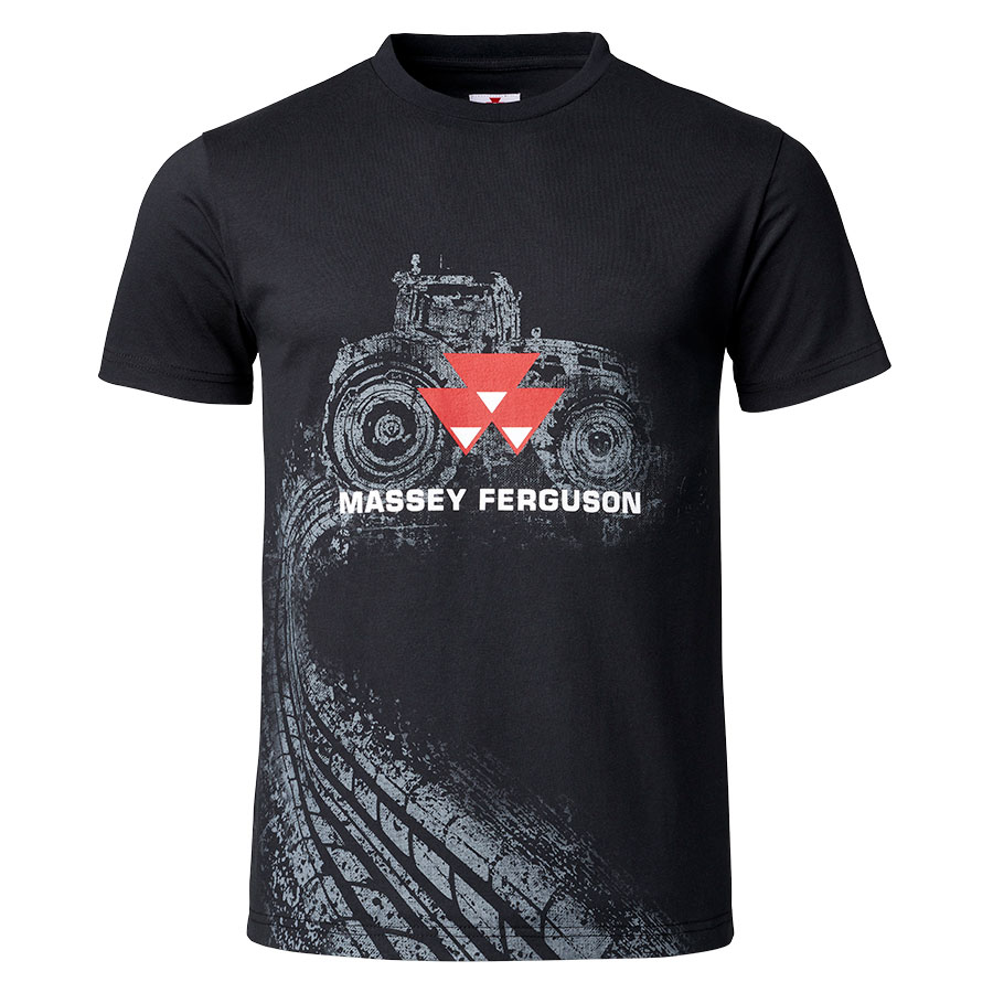 Мужская футболка с принтом Tractor